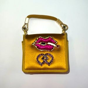 Dsquared2 Mini gold bag.